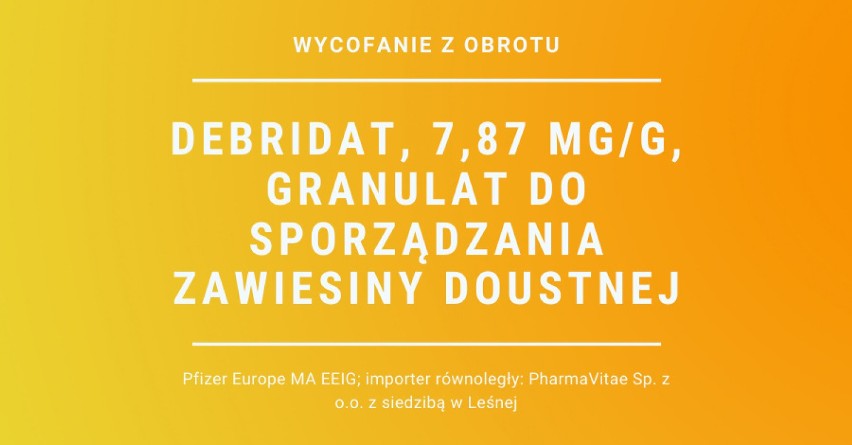 Lista leków wycofanych przez GIF. Sprawdź, czy je masz