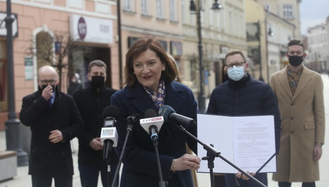 Ewa Leniart, kandydatka na prezydenta Rzeszowa przedstawiła założenia swojego programu