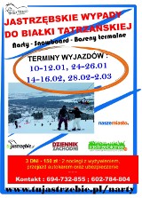 Jastrzębie-Zdrój: Wyjazd na narty w styczniu i lutym