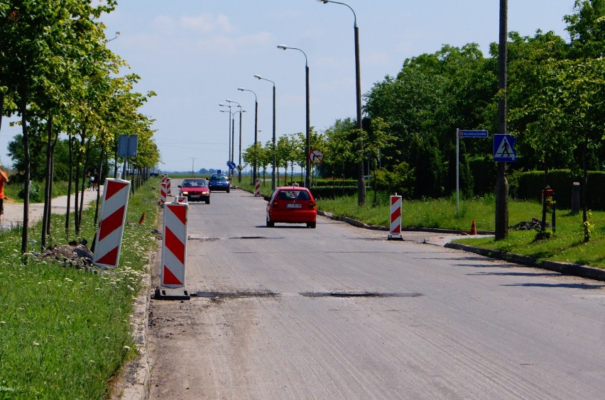 Wakacyjne prace drogowe w Inworocławiu