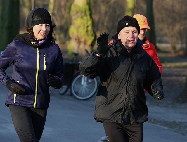 Pierwszy bieg z seii Parkrun Łódź 2016 odbył się w sobotę, 2 stycznia