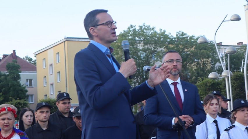 Premier Mateusz Morawiecki w Świdniku. Zobacz zdjęcia 