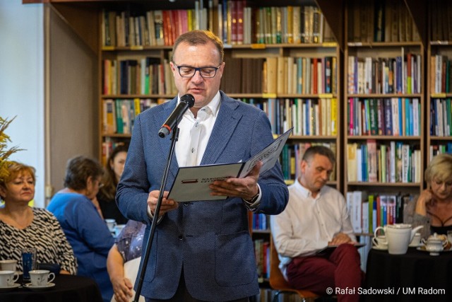 W Narodowym Czytaniu wziął udział między innymi prezydent Radomia Radosław Witkowski.