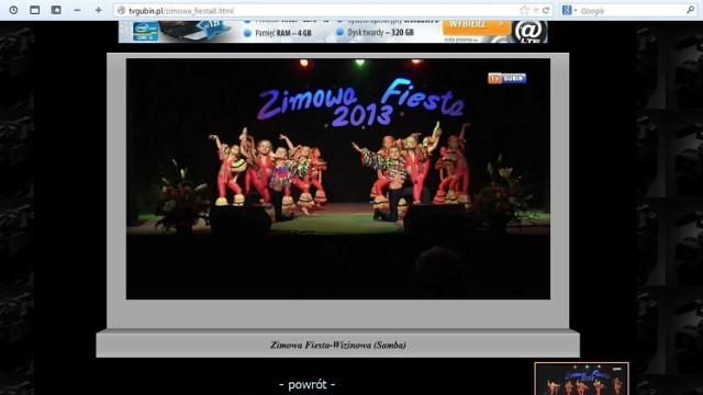 Zimowa Fiesta-Wizinowa (Samba) - Telewizja Gubin