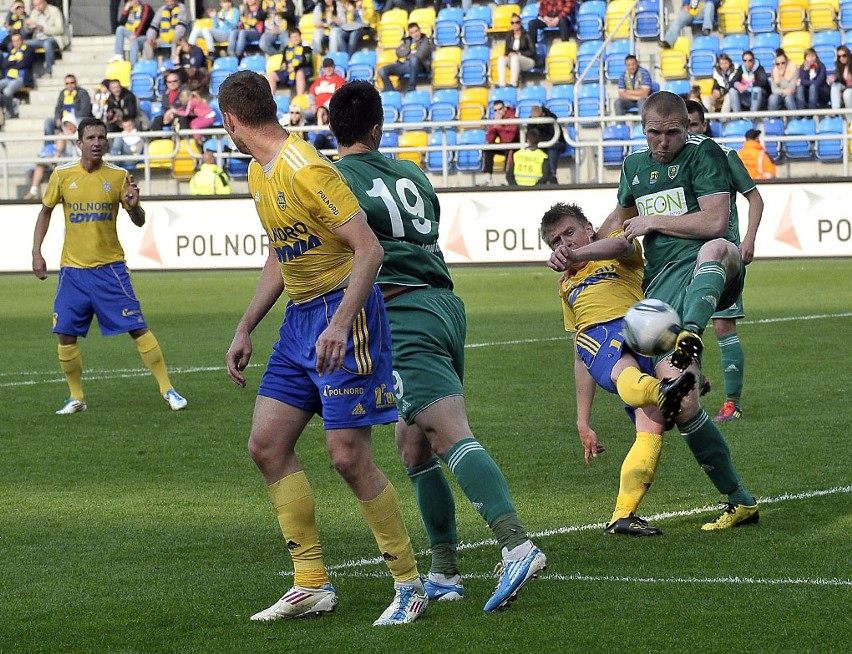 Arka Gdynia - GKS Katowice 1:1. Zobacz zdjęcia z meczu w Gdyni