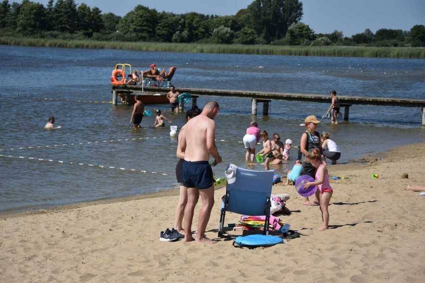 Plaża w Kozielsku pod Damasławkiem