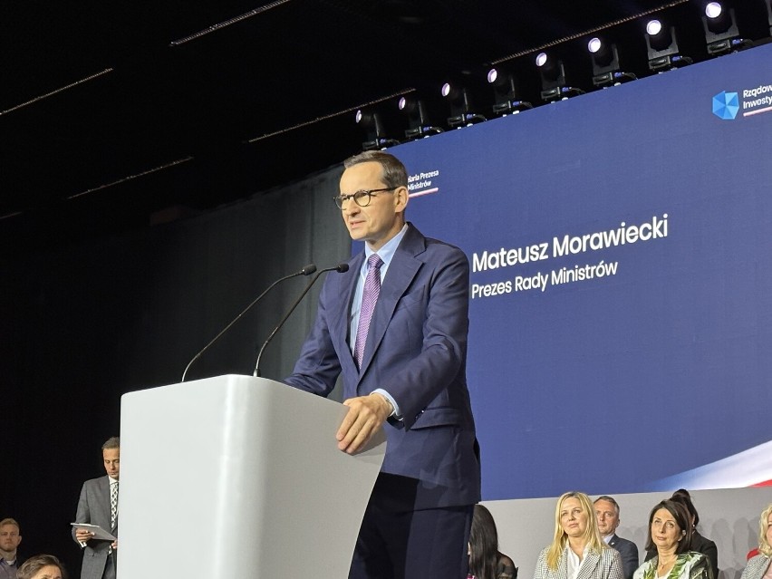 Premier Mateusz Morawiecki w Międzynarodowym Centrum Kongresowym w Katowicach
