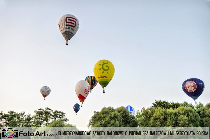 Zawody balonowe w Nałęczowie 2015. Zdjęcia Łukasza Jabłońskiego