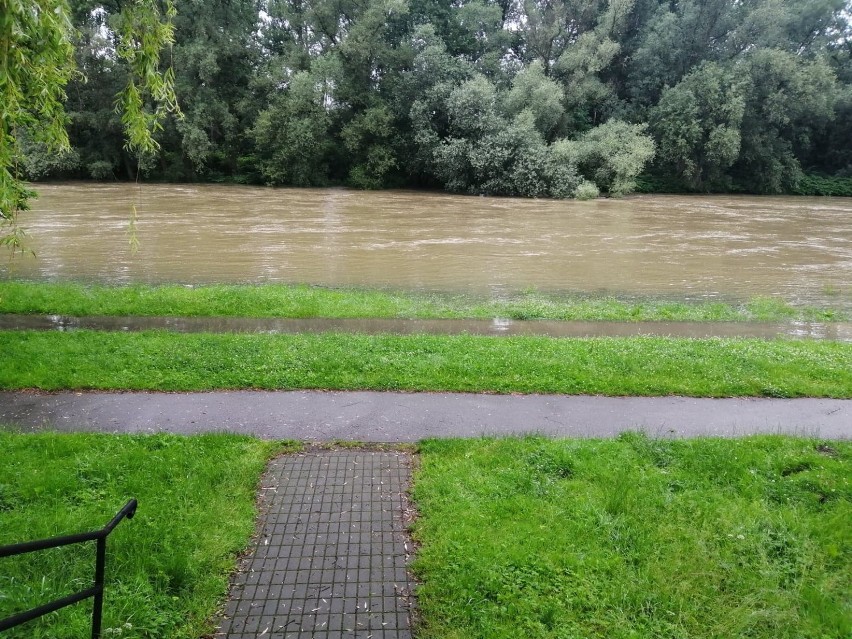 Stan alarmowy na Sole w Oświęcimiu