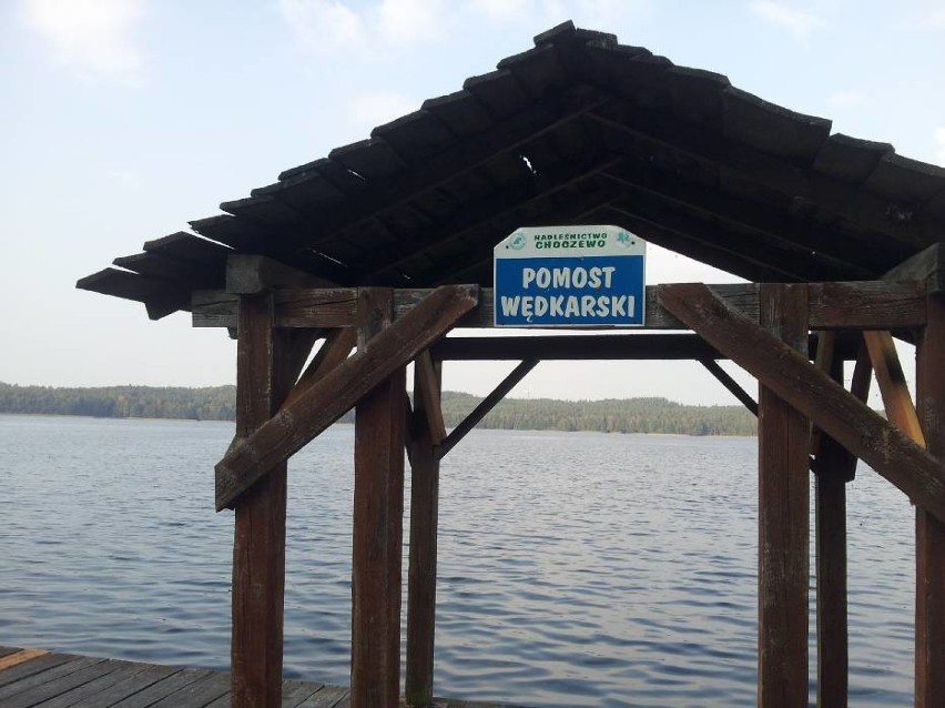 Jezioro w Choczewie