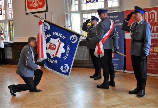 Nadkom. Andrzej Kamoda, powiatowy komendant policji w Sławnie