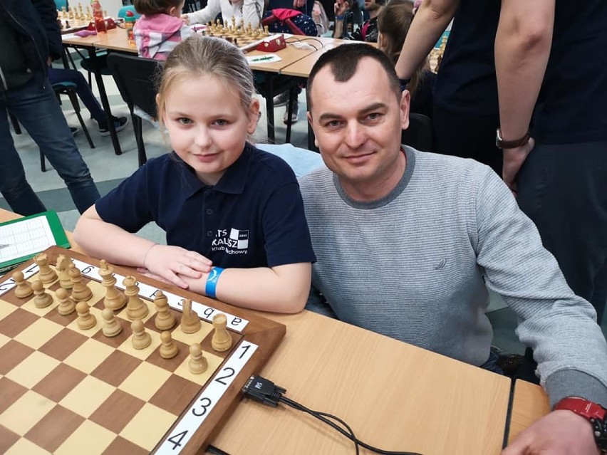 Kaliszanki na mistrzostwach Polski w szachach do lat 10