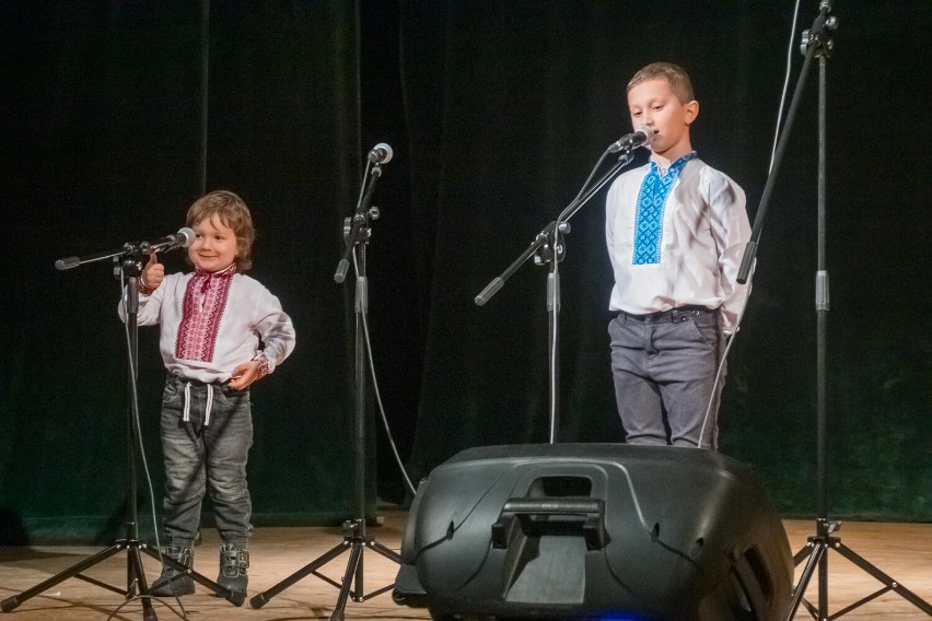 Konkurs piosenki dla dzieci w Domu Ukraińskim w Przemyślu.