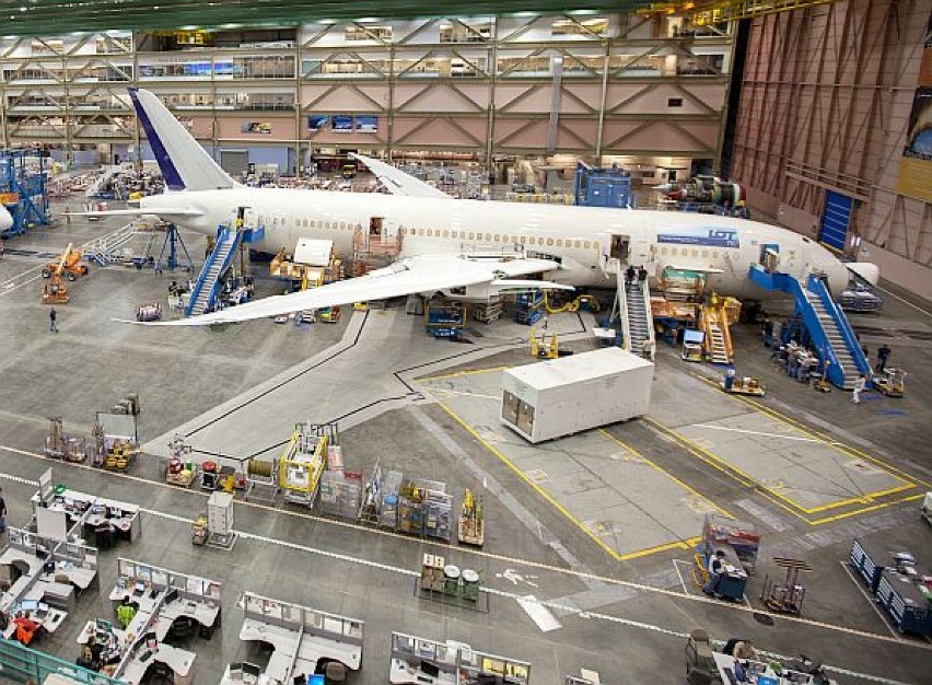 Pierwszy Boeing 787 Dreamliner dla LOT jest już prawie...