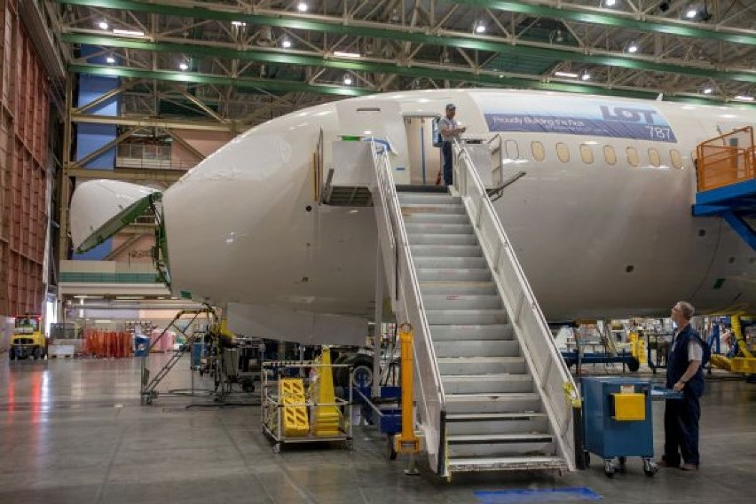 Pierwszy Boeing 787 Dreamliner dla LOT jest już prawie...