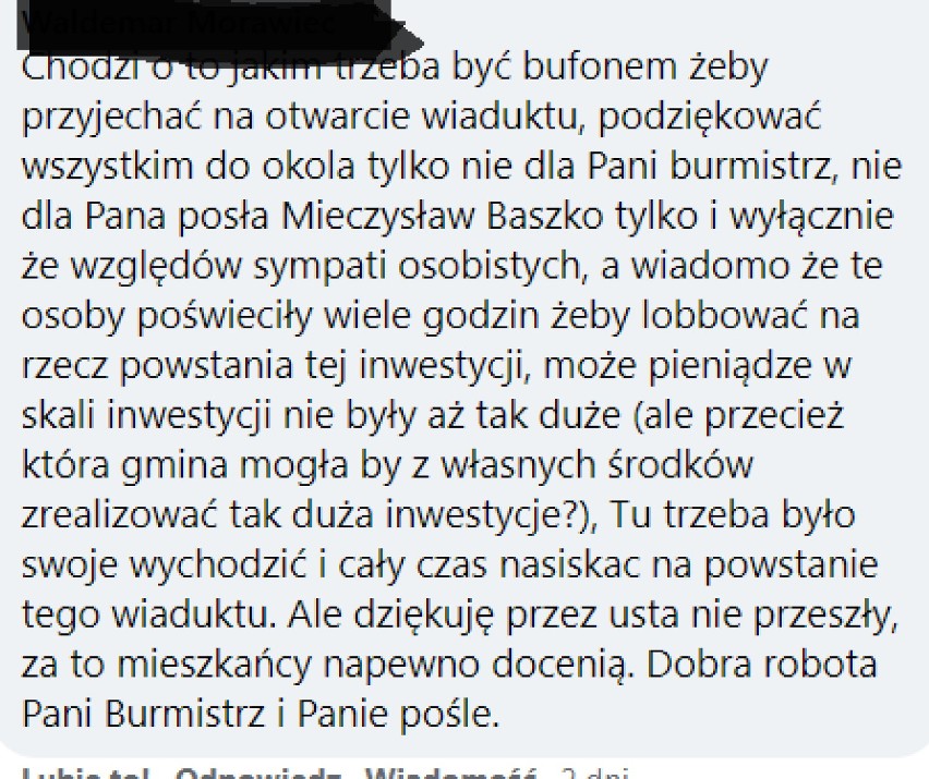 "Wiadukt... wykonaliśmy. Brawo My". Internauci obśmiali starostę, który chwali się inwestycją, do której nie dołożył ani grosza