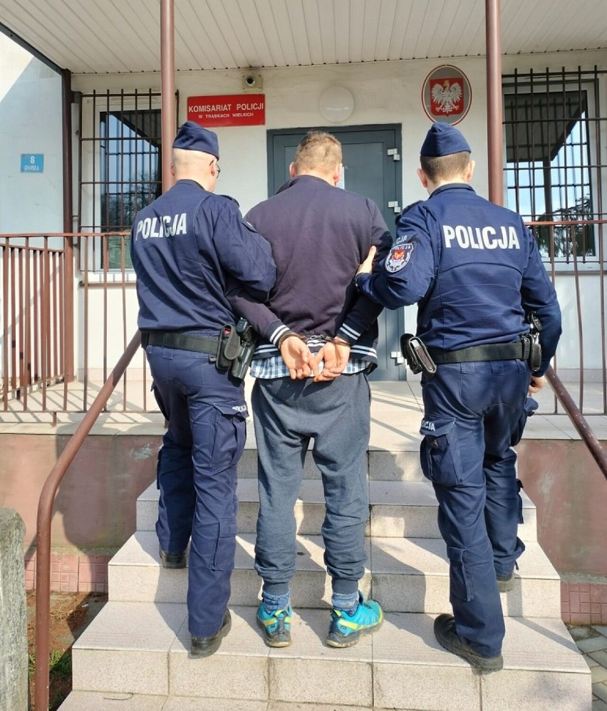 Kryminalni z KPP w Pruszczu Gdańskim zatrzymali mężczyznę
