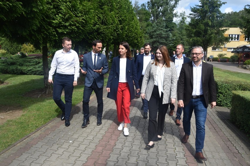 Minister sportu Danuta Dmowska-Andrzejuk odwiedziła Rypin. Wyróżniła kluby z powiatu rypińskiego [wideo, zdjęcia]