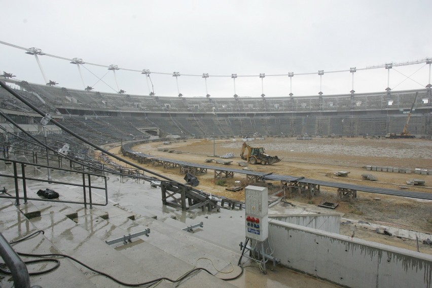 Stadion Śląski - najnowsze zdjęcia. Budowa trwa