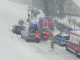 Śmiertelny wypadek w Michalu w powiecie świeckim. Na miejscu lądował śmigłowiec LPR