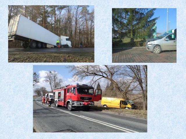 16 marca na terenie powiatu brodnickiego doszło do wypadku i dwóch kolizji