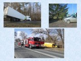 Wypadek w Gutowie, w Wichulcu ciężarówka wjechała w motorower, a przy ul. Sądowej w Brodnicy doszło do kolizji trzech aut. Zdjęcia