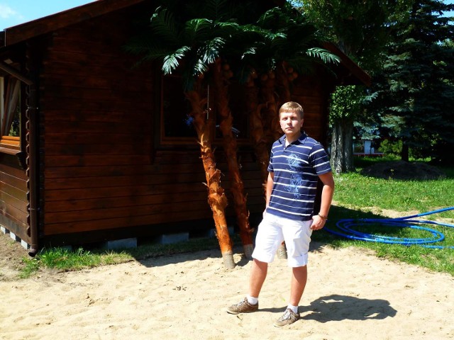 Grzegorz Graczyk, niecierpliwie czeka na otwarcie plaży pod palmami i tawerny