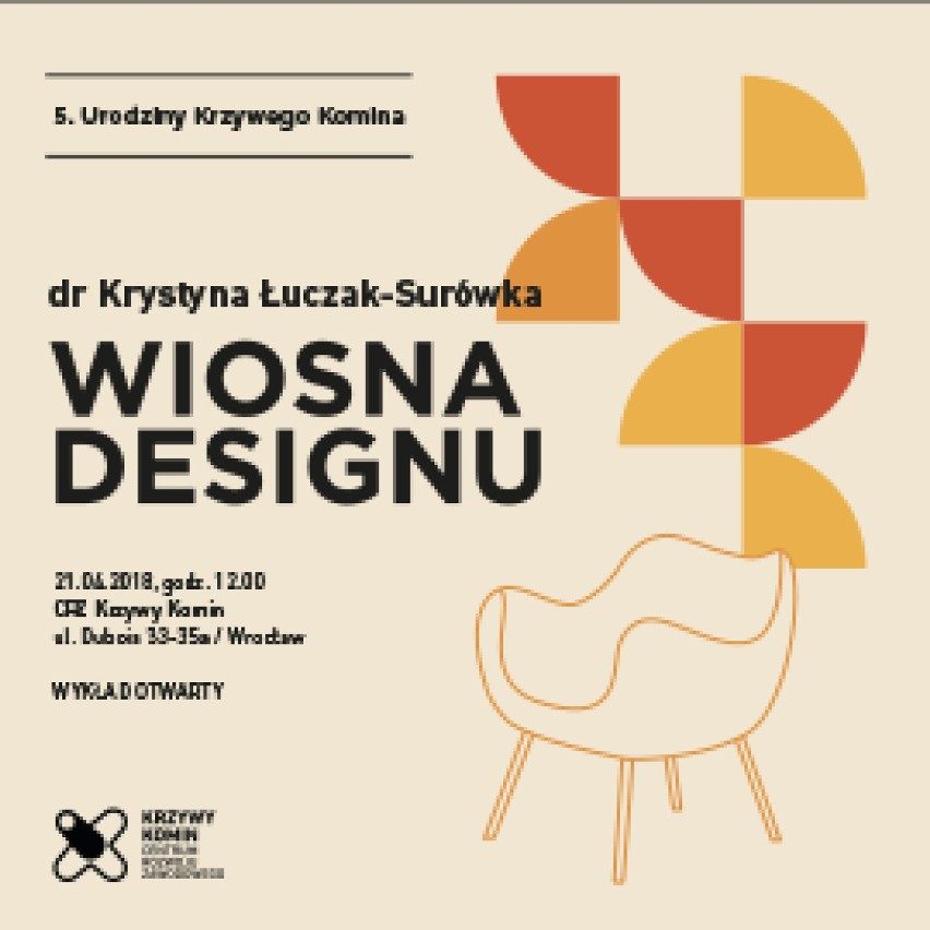 „Wiosna designu” – wykład otwarty dr Krystyny Łuczak-Surówki