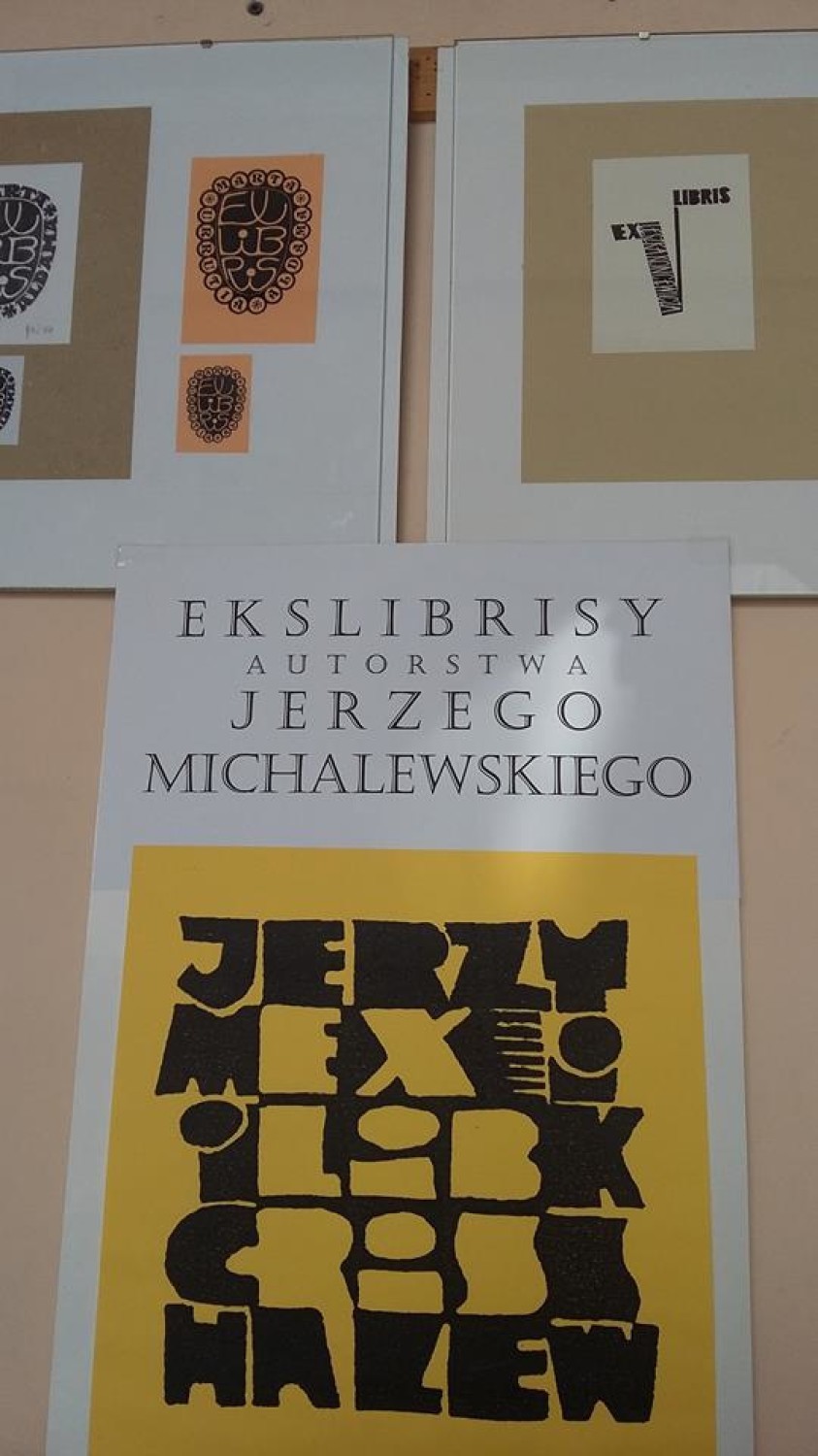 Wystawa Jana Michalewskiego w mysłowickiej bibliotece