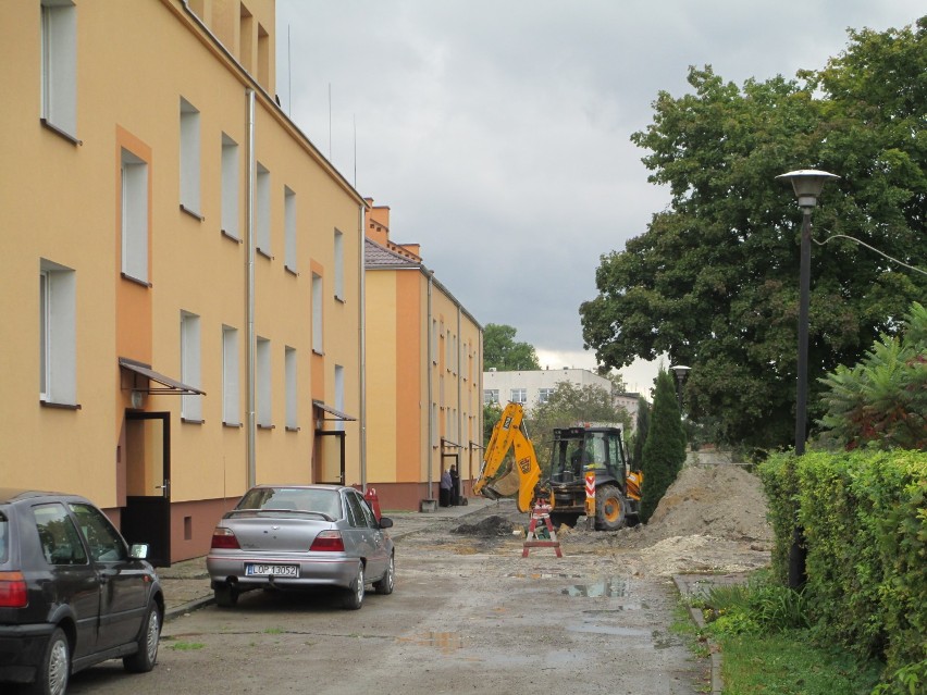 Trwa lifting osiedla "Cukrownianego" w Opolu Lubelskim