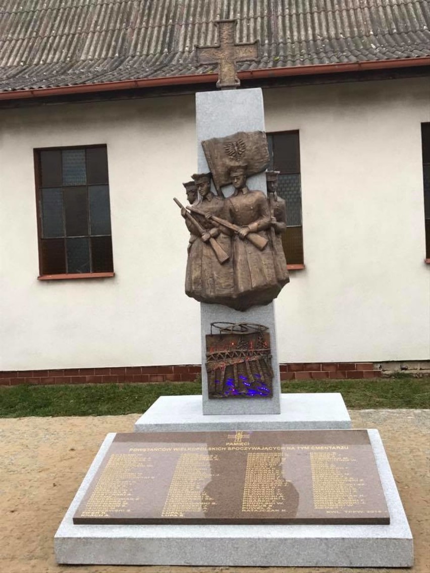 Stanął pomnik na cześć Powstańców Wielkopolskich w Margoninie [ZDJĘCIA]