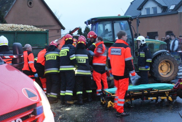 Wypadek w Piotrowie pod Kaliszem