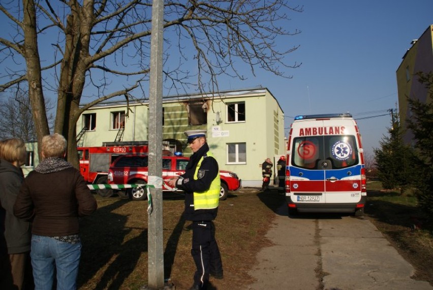 Pożar w Lipowinie. Reanimowano 4-letniego chłopca