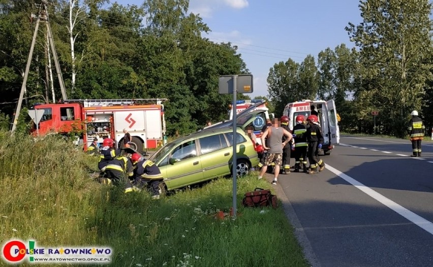 Wtorkowy wypadek na obwodnicy Kluczborka.