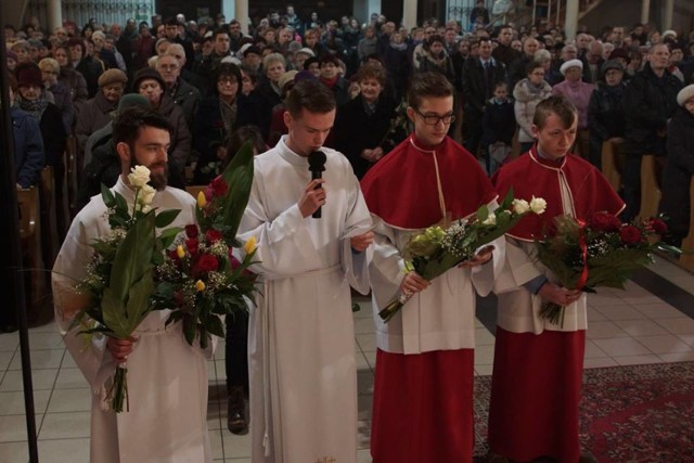 Wielki Czwartek w parafii św. Floriana w Pleszewie