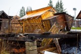 Zakopane. Halny zniszczył stragany na Gubałówce