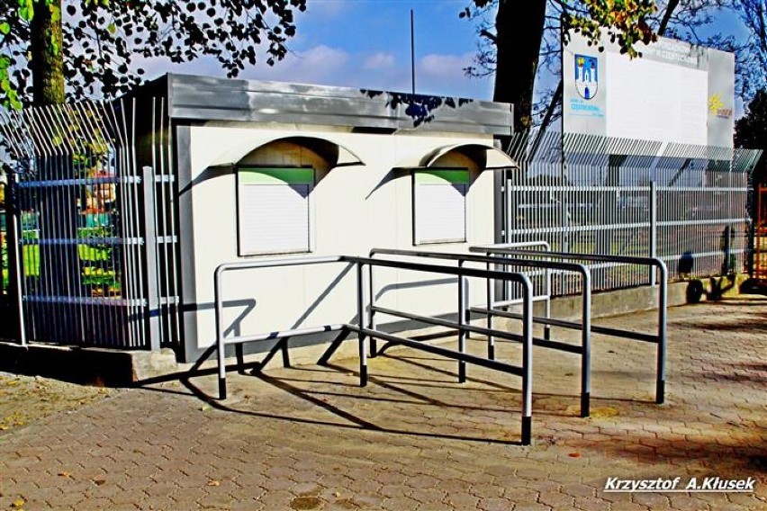 Nowe bramki na stadionie Rakowa