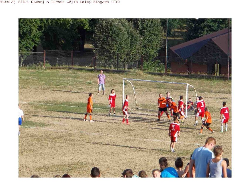 Turniej piłki nożnej o Puchar Wójta Gminy Niegowa