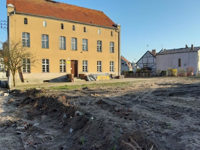 Powstanie tu coś w rodzaju małego deptaka, powiązanego ze skwerem przy ul. Zachodniej.