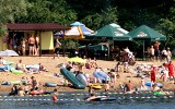 Wróciły upały, wrócili plażowicze. Kilka zdjęć z plaży w Osieku