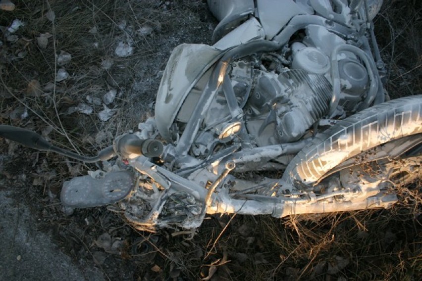 Wypadek w Gołkowicach: nie żyje 29-letni motocyklista