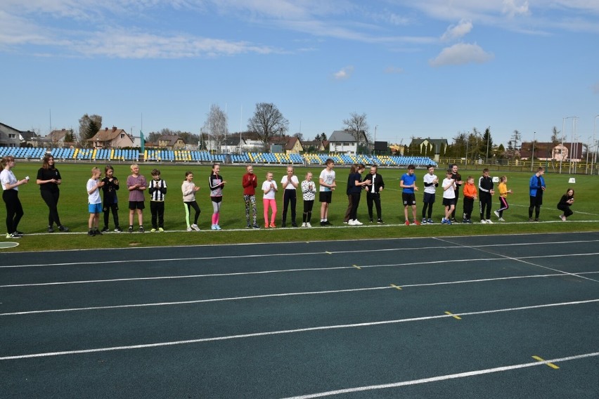 Czwartki Lekkoatletyczne na sępoleńskim stadionie cieszą się...