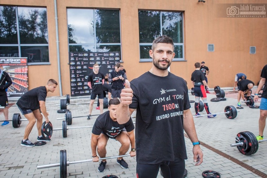 W Gym el Toro w Sosnowcu-Zagórzu udało się pobić rekord Guinnessa ZDJĘCIA