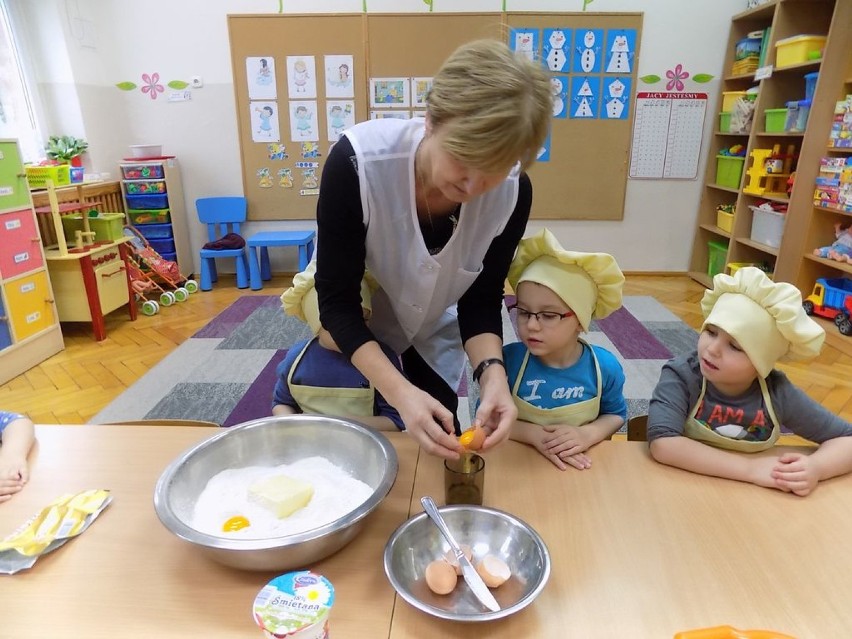 Słodkie ferie przedszkolaków w ,,Słonecznym" 