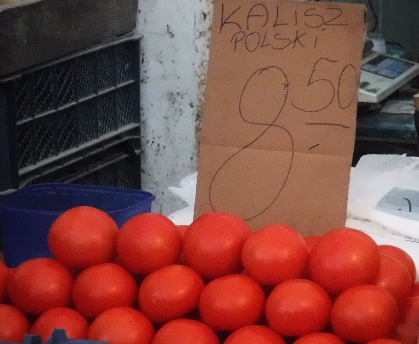 Pomidory 8,50 za kilogram