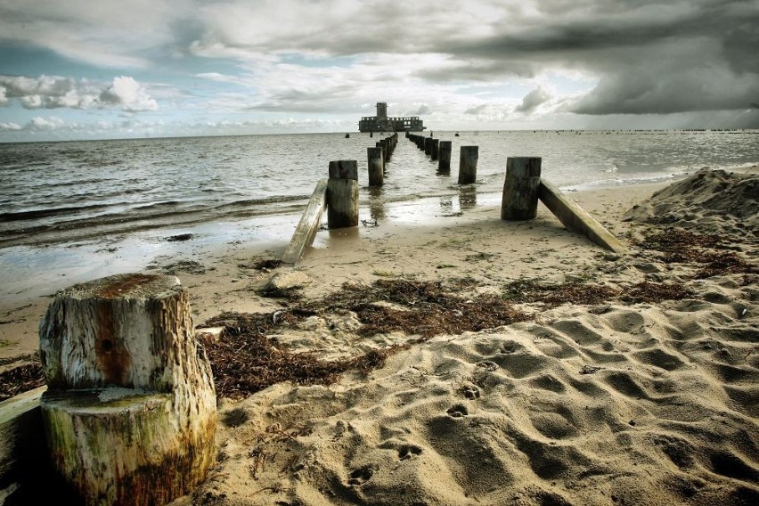 Torpedownia nieopodal plaży w Babich Dołach w Gdyni - tak...