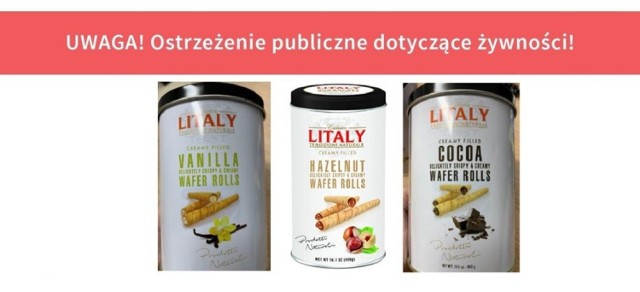 Rurki waflowe sprzedawane przez znaną sieć okazały się niebezpieczne dla zdrowia. Produkt pod nadzorem sanepidu wycofywany jest właśnie ze sklepów. Jeśli masz te rurki, możesz je oddać w dowolnym sklepie sieci