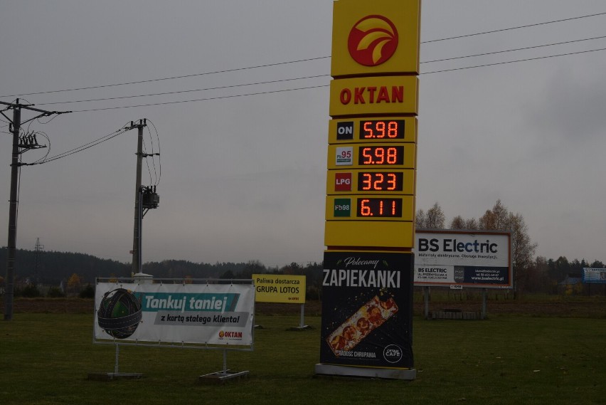 Ceny paliw na stacjach benzynowych przekroczyły już 6 złotych. Gdzie w Kościerzynie można tankować najtaniej? [4.11.2021]