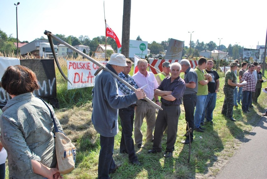 Krasnystaw. Protest rolników w obronie uczciwej prywatyzacji...