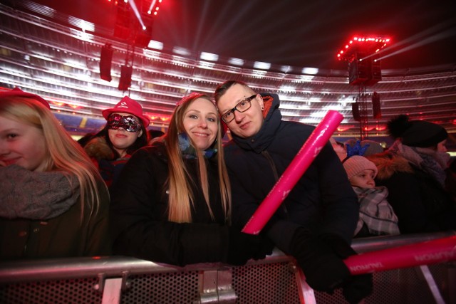 Sylwester z Polsatem na Stadionie Śląskim w Chorzowie. Odnajdźcie na zdjęciach siebie i swoich znajomych!